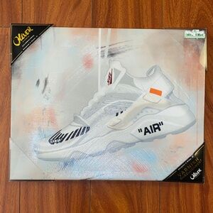 🎮Nike Air White and Black Art Painting